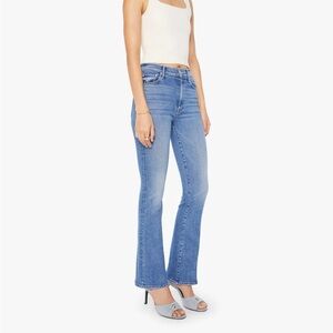 MOTHER Weekender Skimp Jeans 27 Swing & A Miss Flare High Rise NWT